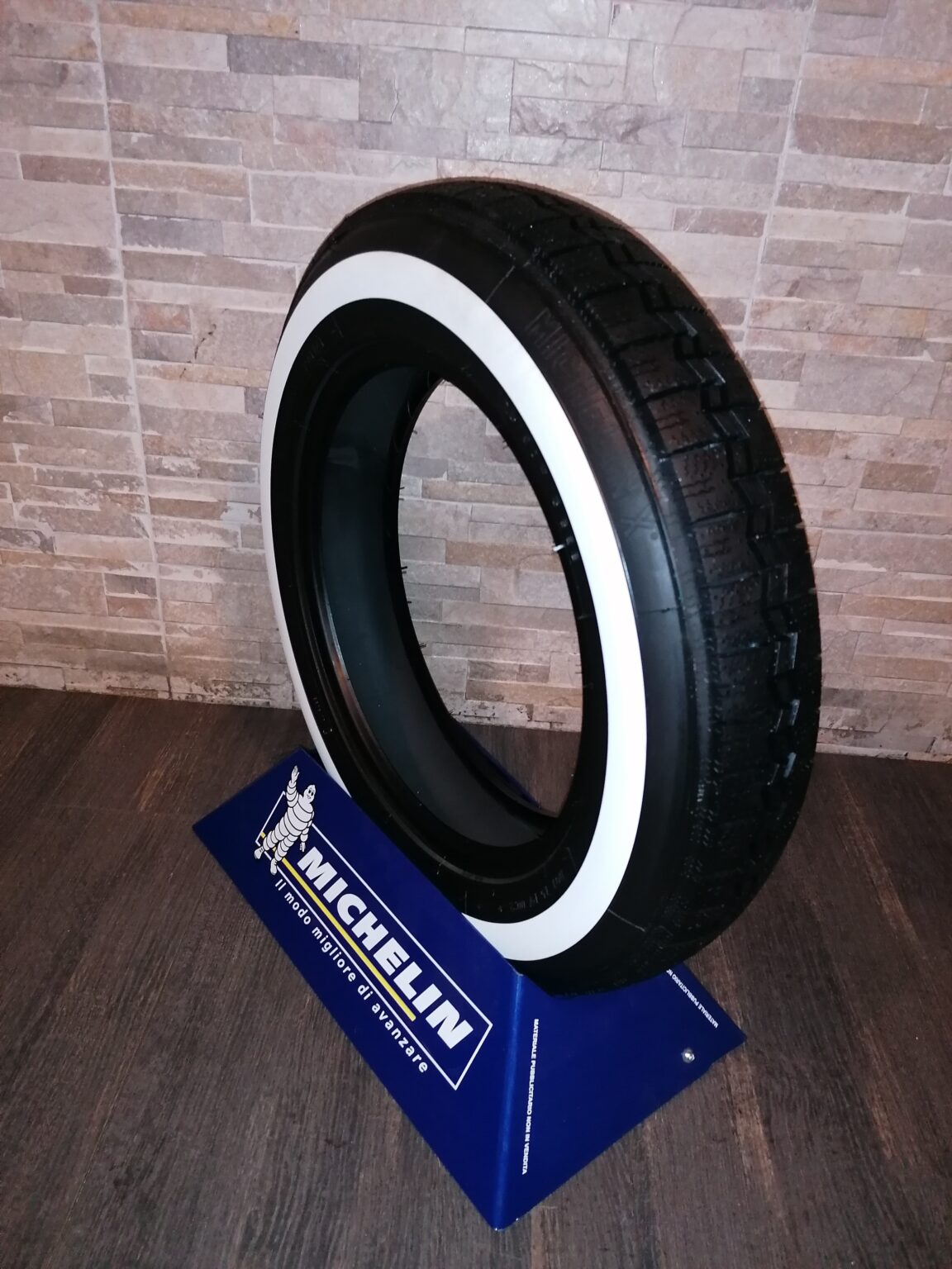 Coperture Bianche Per Pneumatici Da 40.6cm - Set Di 4 Inserti Per Effetto Whitewall Vintage - Foto 5